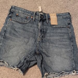 Madewell High-Rise Denim Shorts